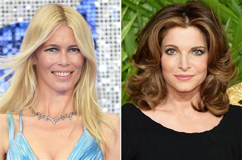 Claudia Schiffer, Stephanie Seymour pose nude for .